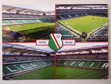 Stadionpostkarte, PEPSI-Arena, Warschau, KP Legia Warschau, Polen, Nr. RW 469