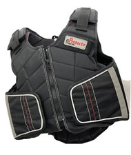 Reitweste Sicherheitsweste Kinder Gr. M Protecto Flex 110 schwarz TOP-Zustand!