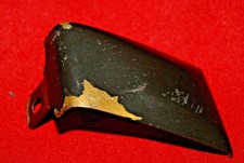 BMW 3er E30 Stoßstange Blende vorne rechts Messing schwarz lackiert VFL 