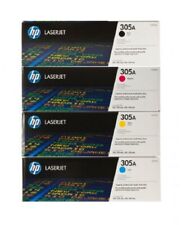 4 x Original Toner HP Laserjet Pro 400 M375 M451 M475 DN DW / 305A CE410A-CE413A