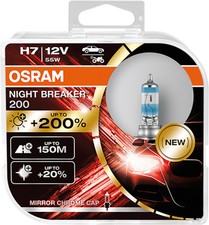 Neu !! 2x H7 H4 OSRAM NIGHT BREAKER 200 (Neust Edition ) bis zu 200% mehr Licht 