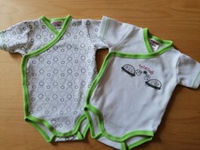 Baby Butt Baby wickelbody Body Bodys 2er Pack Größe 62/68 kurzarm weiß unisex