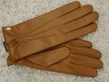 ROECKL Damen-Lederhandschuhe ANTWERPEN Gr. 8,5 mittelbraun