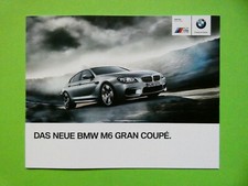 Prospekt / Katalog / Brochure BMW M6 Gran Coupe  3/2012
