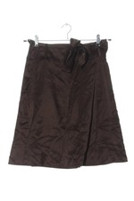 ST. EMILE High Waist Rock Damen Gr. DE 36 braun Casual-Look