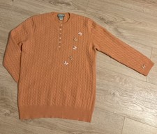 Geneva Pullover Gr. M 100% KASCHMIR Cashmere Zopfmuster