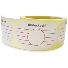 Golf Auswirkungen Etiketten - 250 Target Tape Aufkleber mit Ball Auswirkungen auf Golf Club