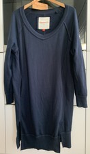 Adenauer & Co Jasmin Sweatshirt Pullover Longpulli  Kleid Größe M blau 129,95€