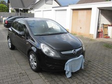 opel corsa d Bauj.2008 Tüv 08/23 Alufelgen,schwarz 2 hand