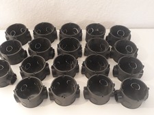 18x Kaiser UP-Schalterdose 1055-04 mit 4 Schraubdomen Konvolut Steckdose Elektro