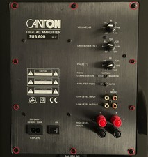 Reparatur Canton subwoofer Modul CSP 200 Canton AS 85.2 8 10 12 Sub 600