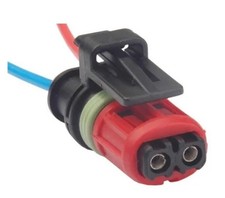 6 Stück Auto Stecker Steckverbinder KFZ 2 Polig Wasserdichtes Kabel