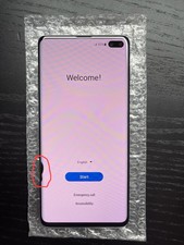 Samsung Galaxy S10+ Plus SM-G975 Snapdragon Prozessor 128GB Android Weiß Wie Neu