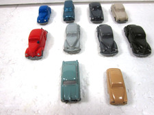 10 X~WIKING~UNVERGLAST!!!~50er Jahre~1:87~H0~RARITÄTEN~PKW~LIMOUSINE~MODELLAUTOS