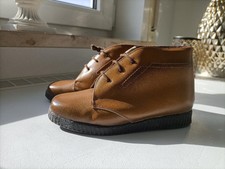 Kinder schuhe Stiefeletten  Echt leder Braun Größe 26