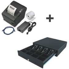 Set: Epson TMT-88-V USB + neue Kassenlade  2 Jahre Garantie  TM-T88V