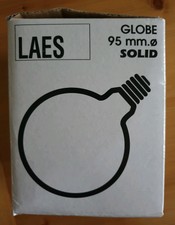 LAES Glühbirne Globe Solid 526448 E27 601Lm  95 x 139 mm Glühlampe