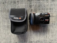 Agfa Futura FF, Kamera mit Tasche, top