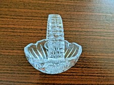 Bleikristall Kristall Glas - Schale - Henkelkörbchen - Anna Hütte 