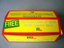 Seltene Brooke Bond PG Tips Tee Zähleranzeige Box Secret Diary von Kevin Tipps