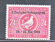 232 I   gestempelt    Wahlen zum Volkskongress