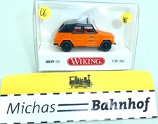 Wiking 0039 01 ABC Zug M-L Erkundungskraftwagen VW 181 PKW OVP 1:87 46-06 å