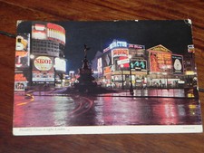 Ansichtskarte - Piccadilly Circus At Night, London - 1960er - 097