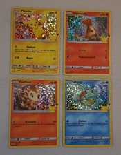 Pokemon Mc Donalds 2021 25th Anniversary Jubiläums Holo Karten Neuwertig Deutsch