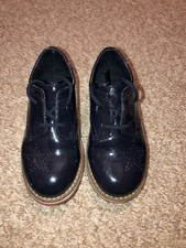 Zara Mädchen marineblau Schuhe Größe 26 (Kleinkind 9)