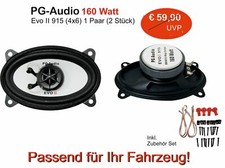 PG Audio 9x15 cm , 2 Wege Koax-Lautsprecher ,4x6 Zoll,160 Watt, 1 Paar  B Ware