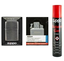 Zippo ® Feuerzeug Gaseinsatz Zweiflammig Butane Lighter Insert Blue double Torch