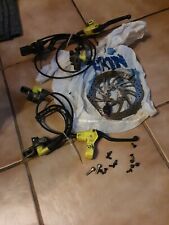 MTB Hydraulik Bremsen Magura Race Line  in gelb  mit Scheibenbremsen Magura  (V)