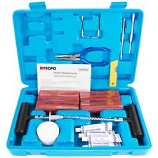 REIFENREPARATUR SET 78 TEILE AUTO REIFEN FLICKZEUG PANNENSET WERKZEUG mit ZANGE