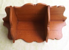 Holzregal Eckregal Regal - Wandregal Holz - h: 42cm b: 17cm l: 42cm - Vintage