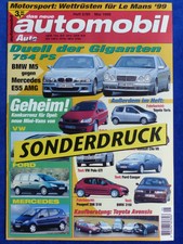 Toyota Avensis - Kaufberatung - Sonderdruck automobil 5/1999