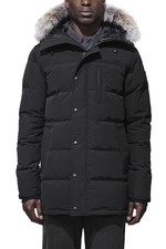 Canada Goose Carson Herren Winterjacke mit Rechnung Gr S, schwarz (Black Label)