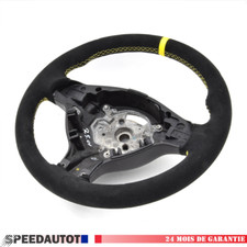 Tausch Tuning Alcantara Lenkrad BMW E46 E39 Z3 M-POWER Lenkrad Gelb-Ring 