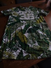 H&M t-Shirtkleid Gr.s (34) Dschungelmotiv