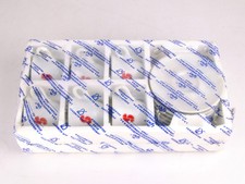 IPA 6x Espressotasse Set Tassen mit Unterteller 12tlg  Motiv "S" NEU