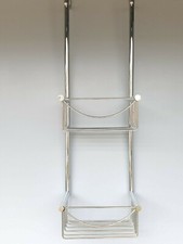 Nicol Padua Doppel Hänge-Duschkorb, Duschregal chrom 1001