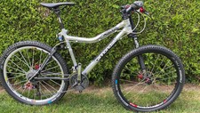 Cannondale Scalpel 1000 Alu poliert und Carbon -  26 iger Laufräder