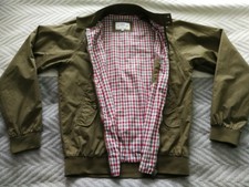 original Ben Sherman Harrington Bomber Jacke Olive Gr. L - TOP !!!