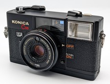 Konica C35 EF 35 mm Film-Kompaktkamera Point-and-Shoot