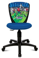 Kinderdrehstuhl Drehstuhl Topstar Scout Nano S'cool schw/blau-Fußballteam B-Ware