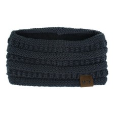 Damen Haarband Stirnband Breites Band Stretch Winter Warmer Bandana Sport-Knoten