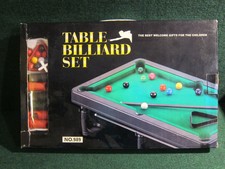Tragbares Mini Tabletop Pool Set Mini Kinder Tabletop Billard Kind