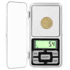 Digitale Feinwaage 0.1g-500g Taschenwaage Präzisionswaage Goldwaage Fein Waage 