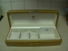 Ausgewöhnliche Vintage Kristall Champagner Box, mit Fächern für Uhren, Schmuck? 