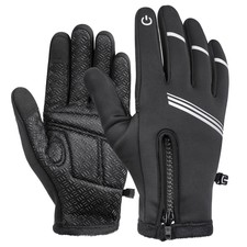 Fahrrad Handschuhe Laufhandschuhe Winter Sport Bike Touchscreen Warm winddicht 