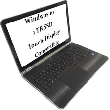Laptop Hp Pavilion x360 i5 1Tb Ssd 8Gb Ram 15 Zoll Touchscreen Convertible Win10